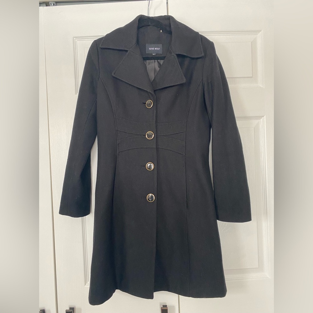 Nine West Women’s Black Coat Size 2